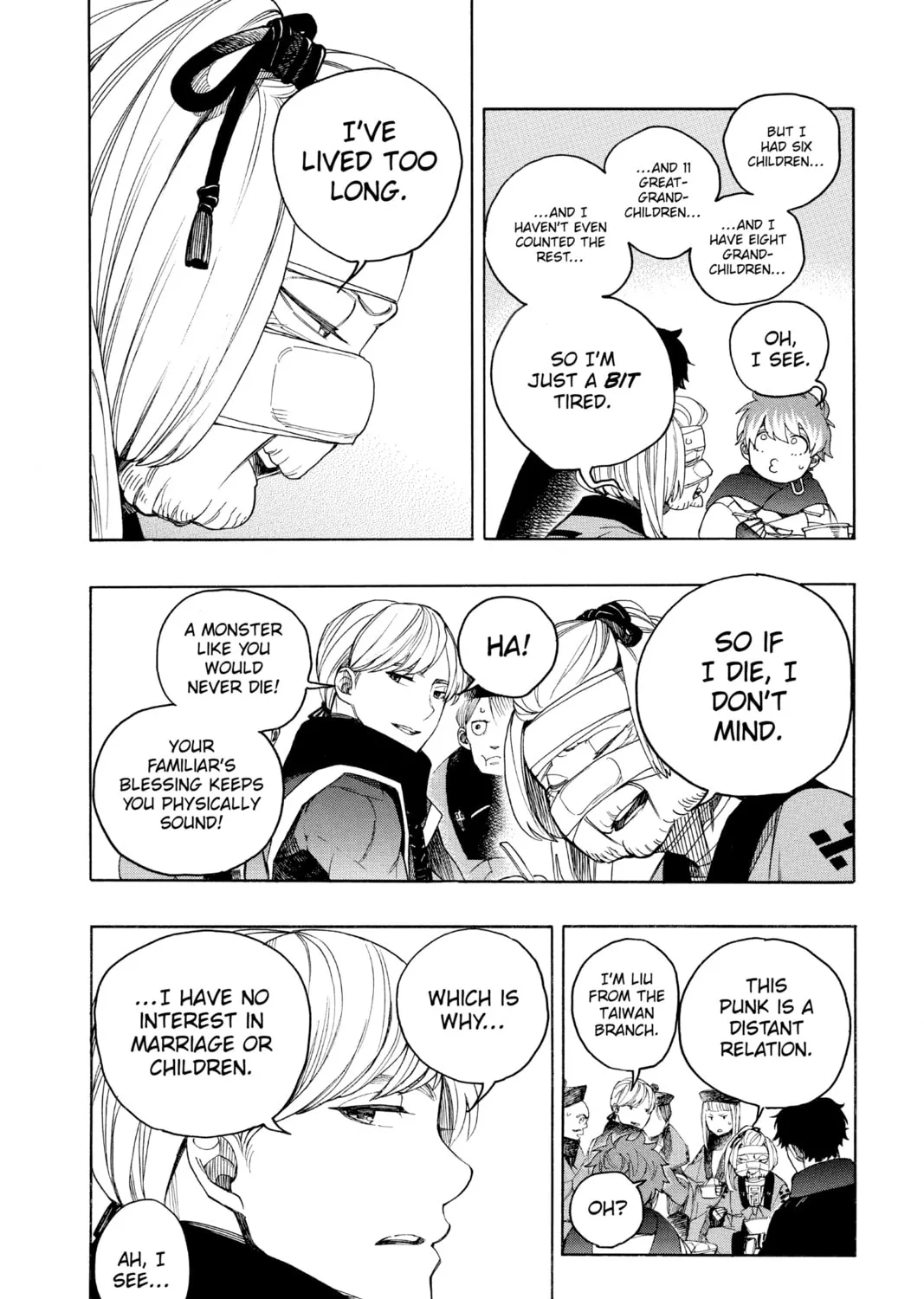 Read Blue Exorcist chapter 144 image 6 on Lezhin