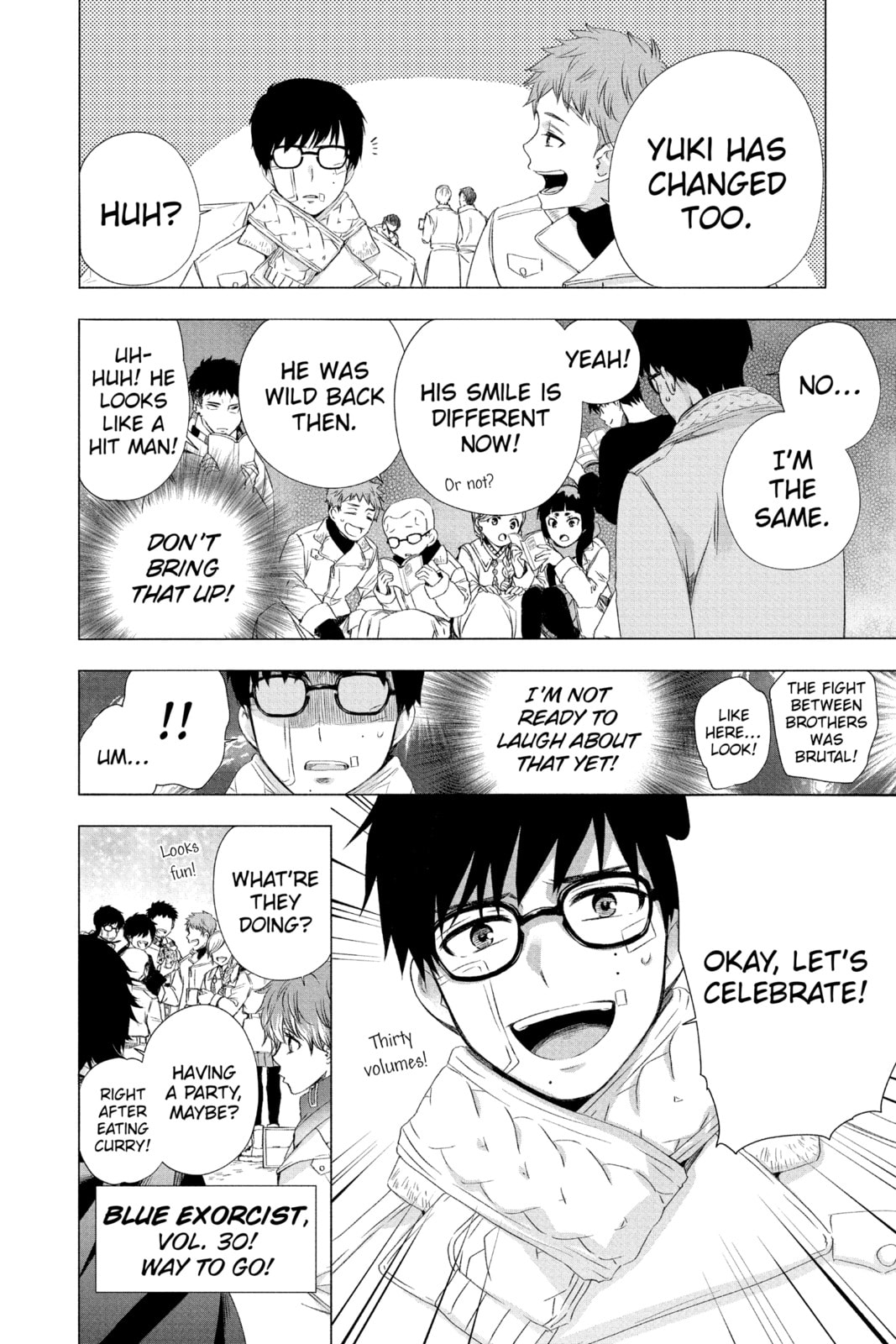 Read Blue Exorcist chapter 145.1 image 2 on Lezhin