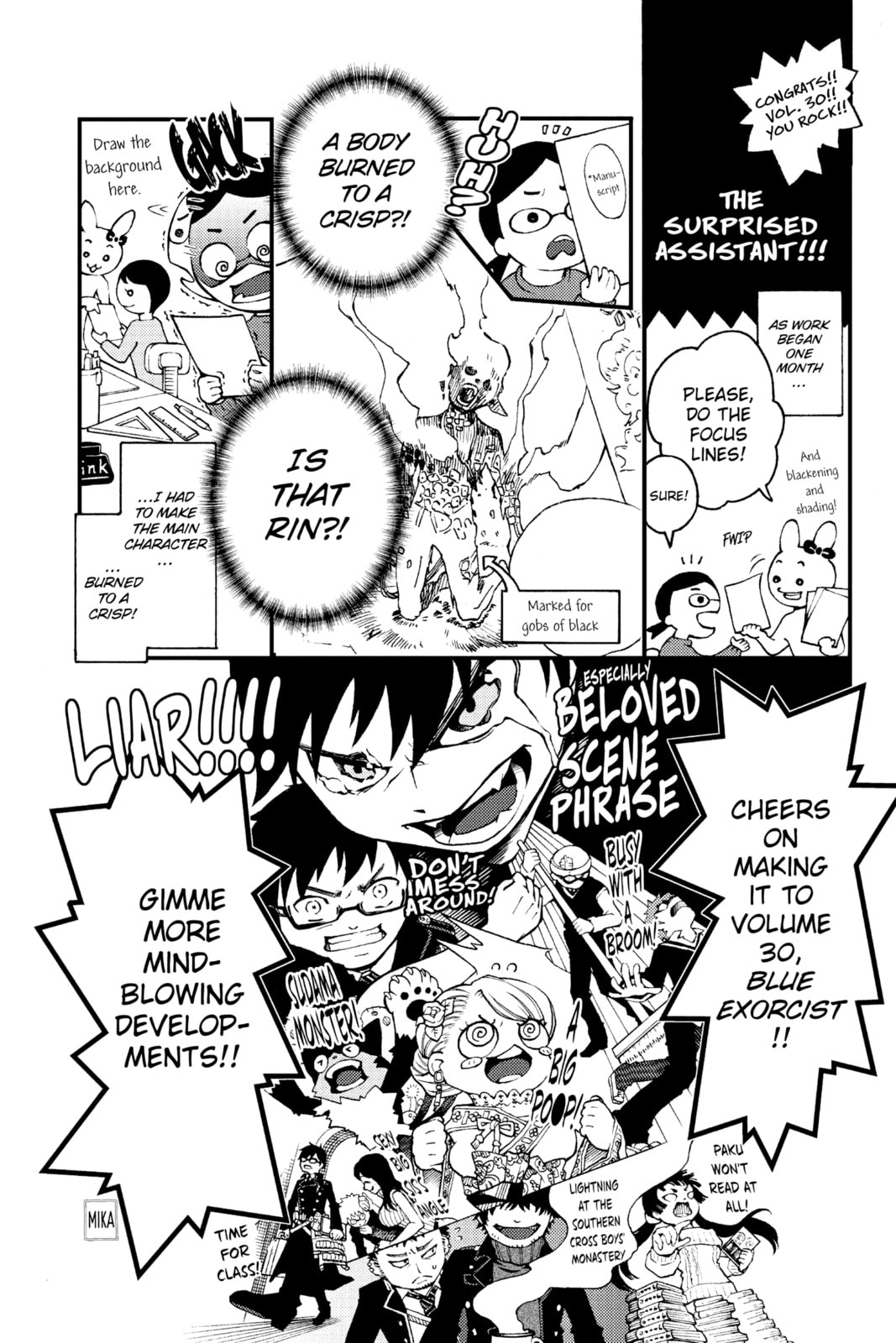 Read Blue Exorcist chapter 145.1 image 4 on Lezhin
