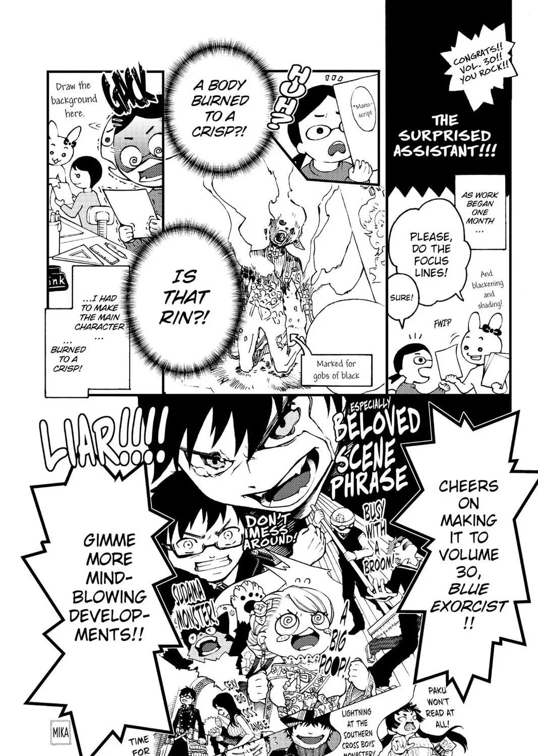 Read Blue Exorcist chapter 145.5 image 8 on Lezhin