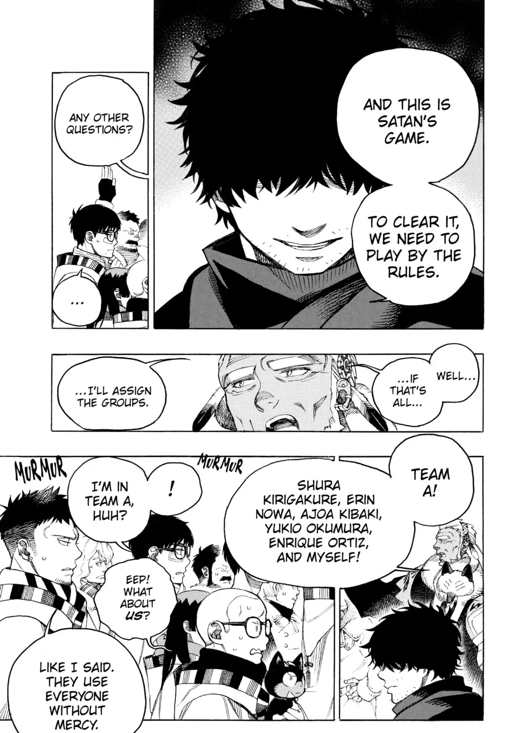 Read Blue Exorcist chapter 145 image 24 on Lezhin