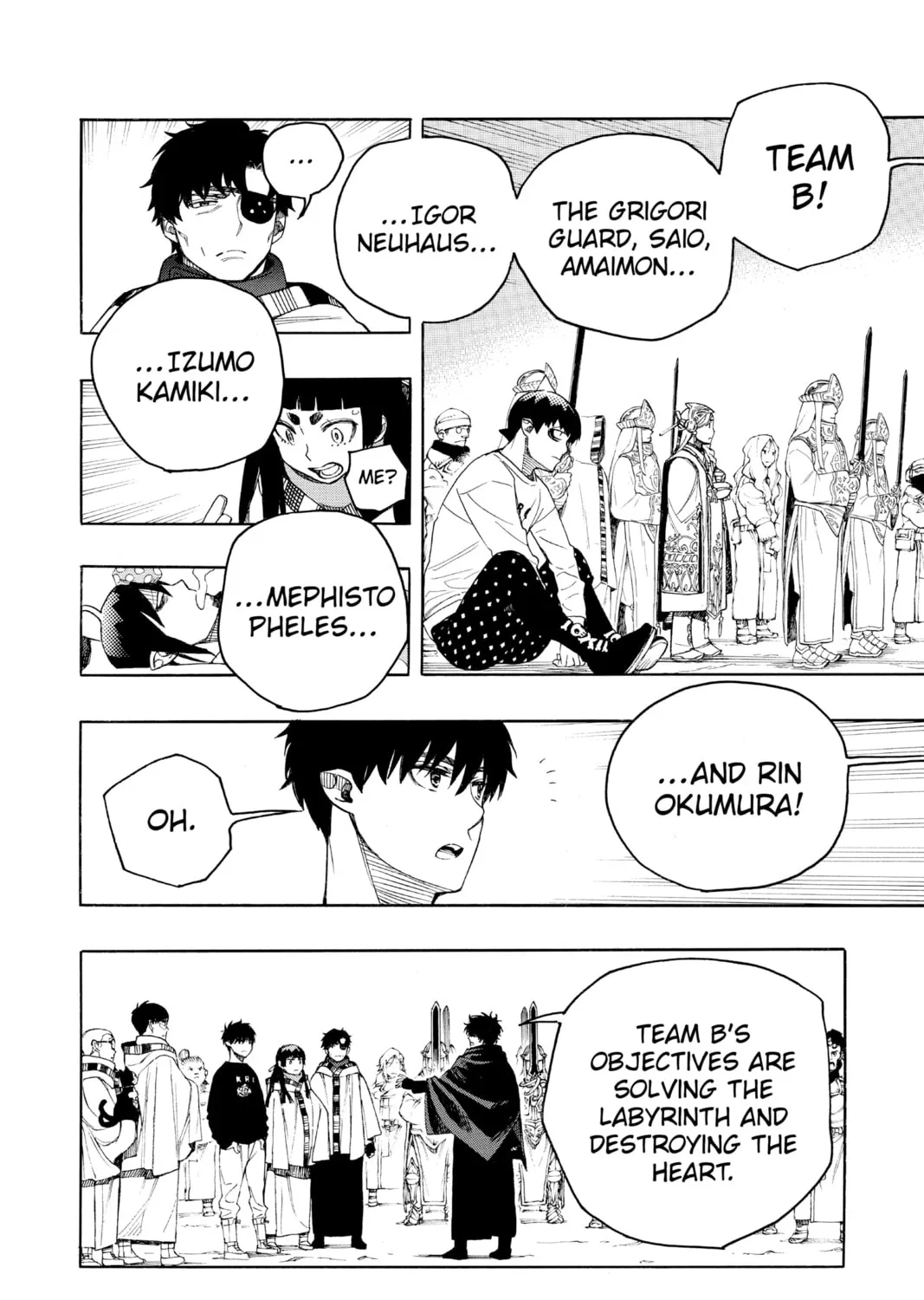 Read Blue Exorcist chapter 145 image 26 on Lezhin
