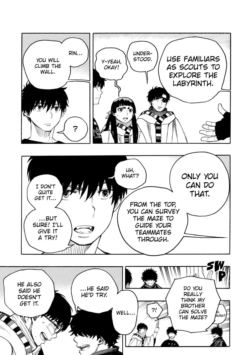 Read Blue Exorcist chapter 145 image 28 on Lezhin