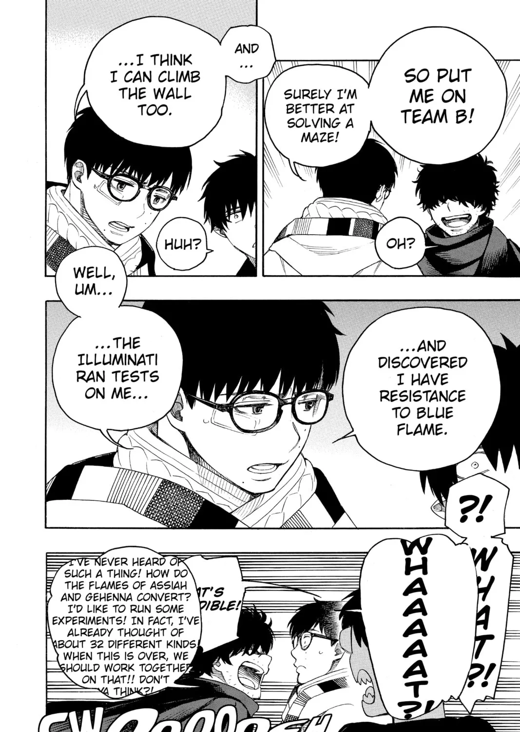 Read Blue Exorcist chapter 145 image 30 on Lezhin