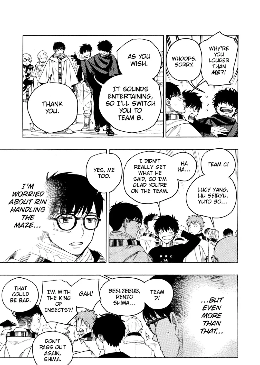 Read Blue Exorcist chapter 145 image 32 on Lezhin