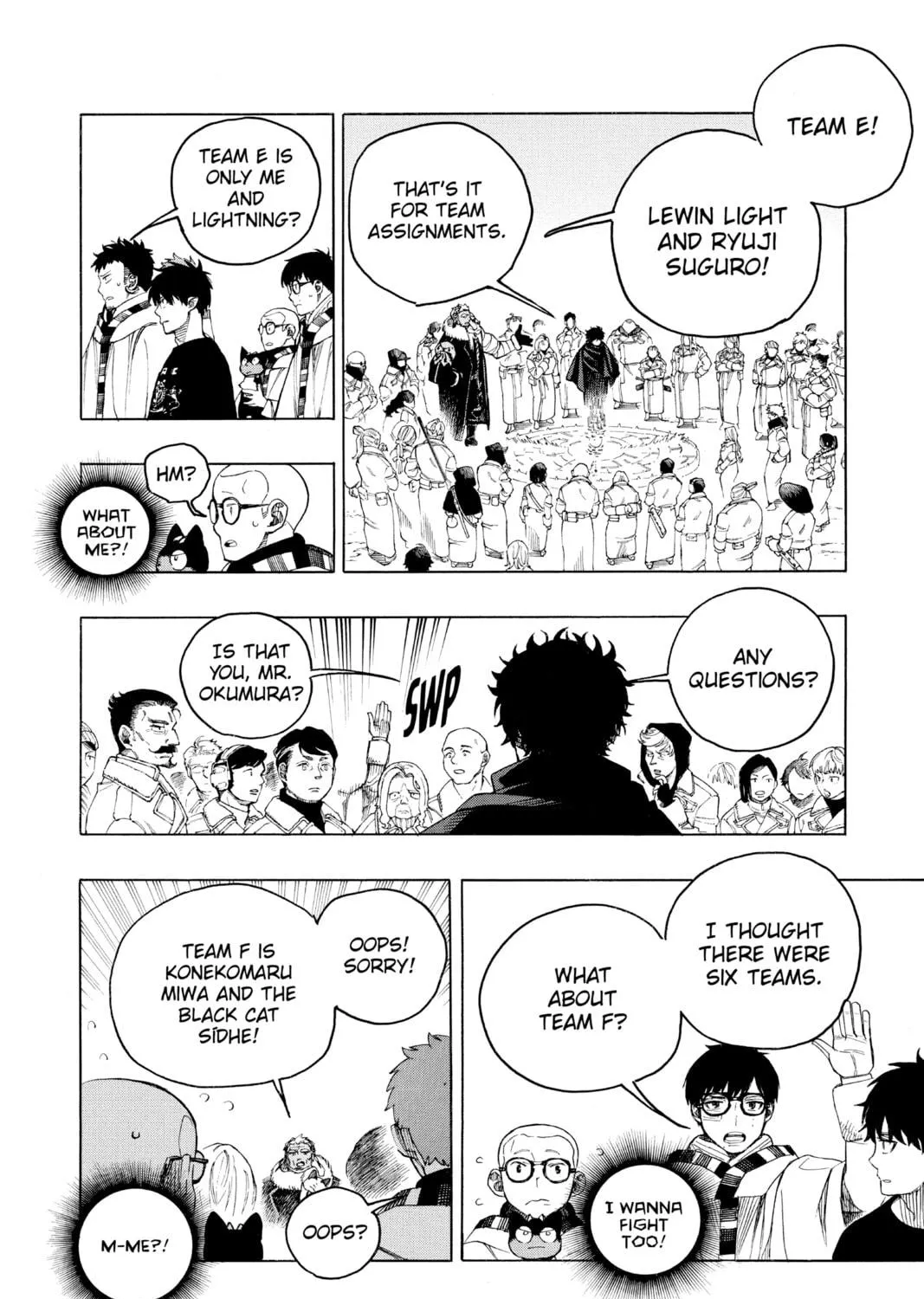 Read Blue Exorcist chapter 145 image 34 on Lezhin