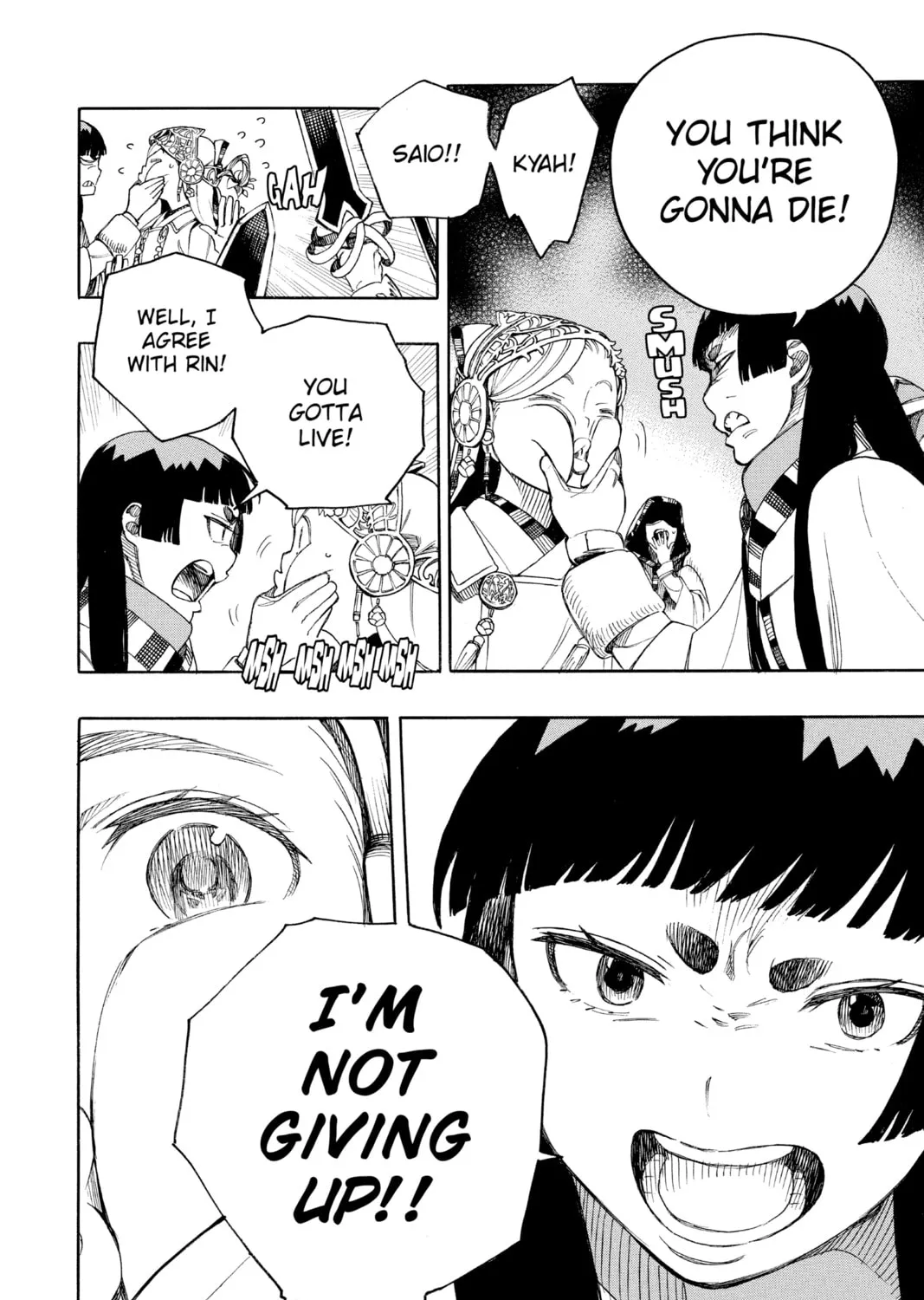 Read Blue Exorcist chapter 145 image 42 on Lezhin