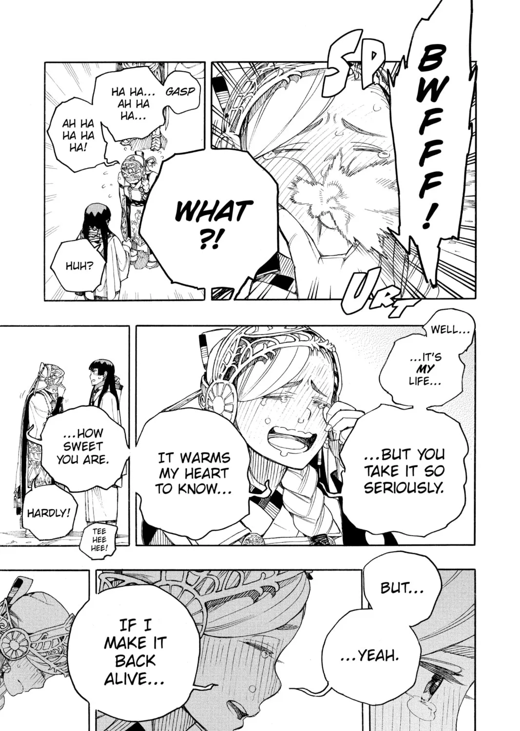 Read Blue Exorcist chapter 145 image 44 on Lezhin