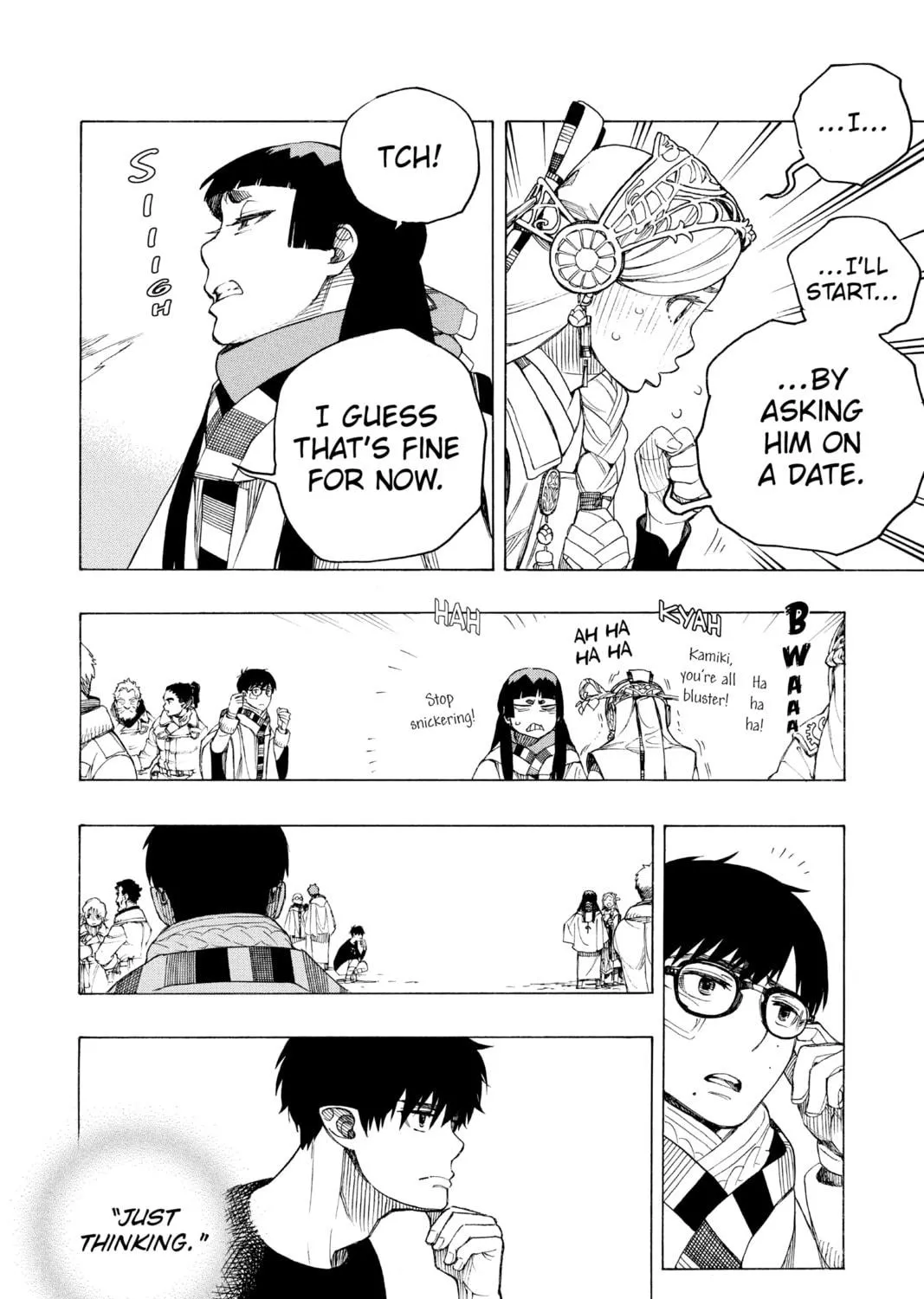Read Blue Exorcist chapter 145 image 46 on Lezhin