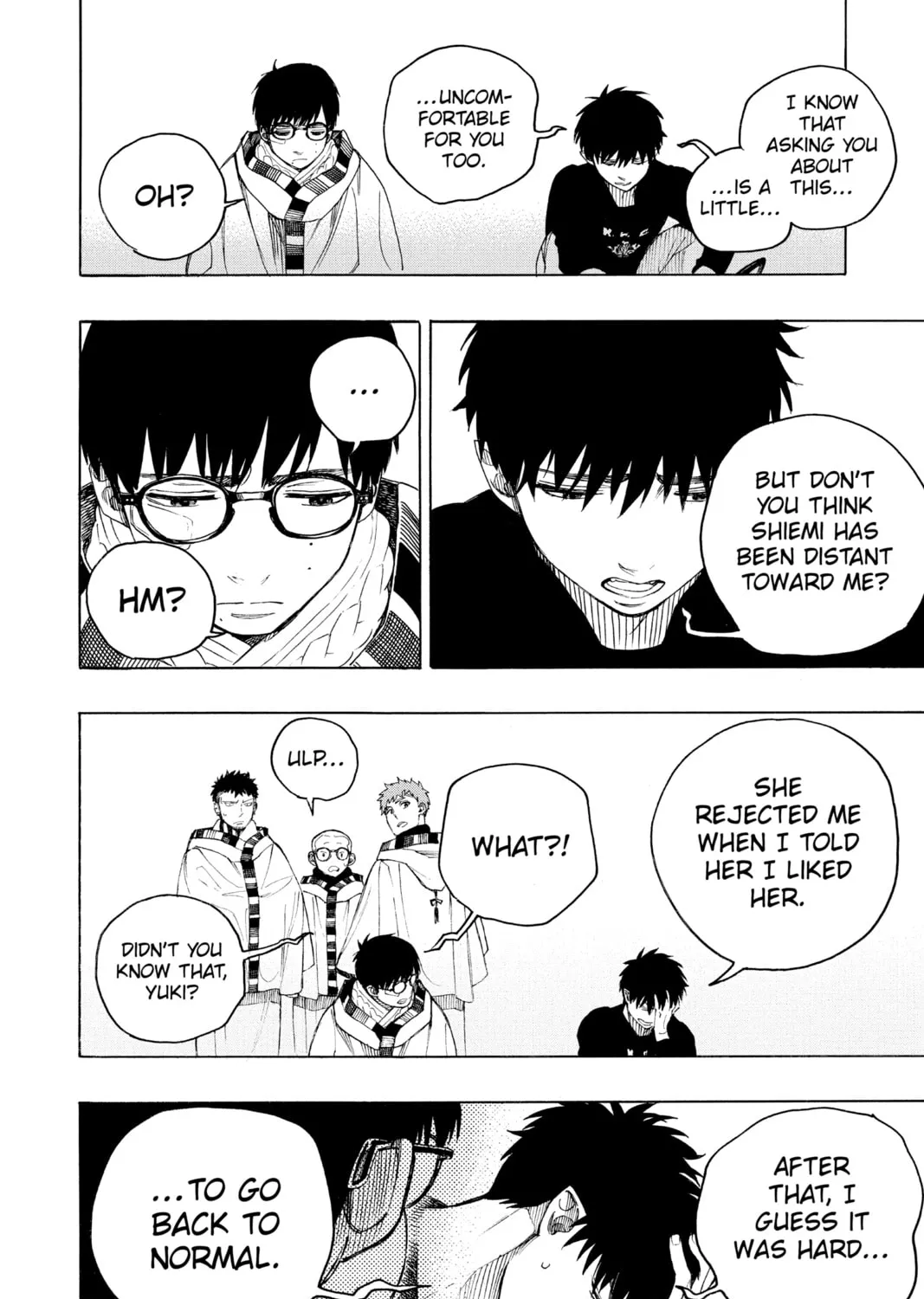 Read Blue Exorcist chapter 145 image 50 on Lezhin