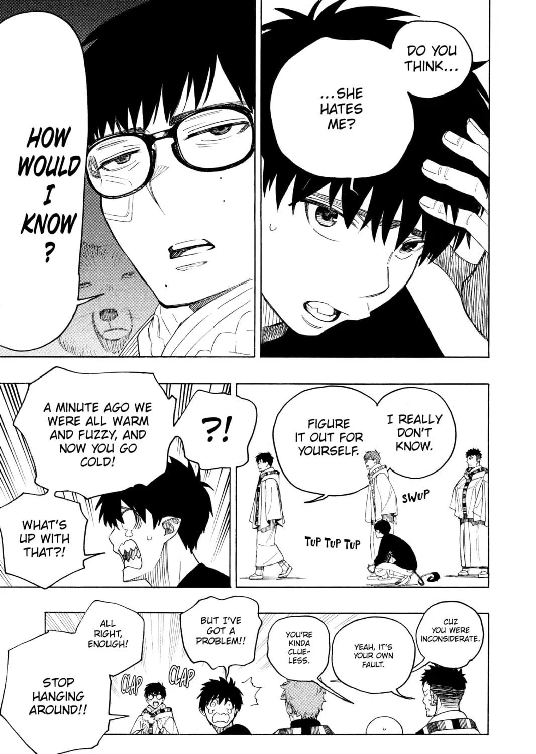 Read Blue Exorcist chapter 145 image 52 on Lezhin