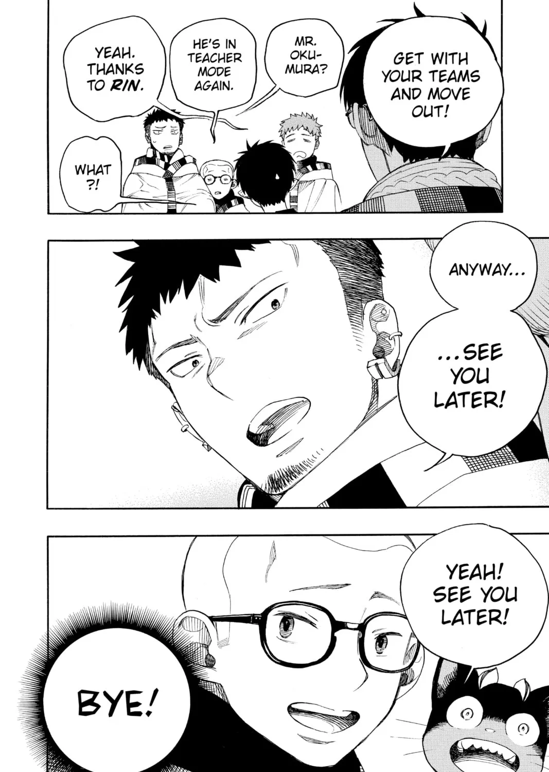 Read Blue Exorcist chapter 145 image 54 on Lezhin