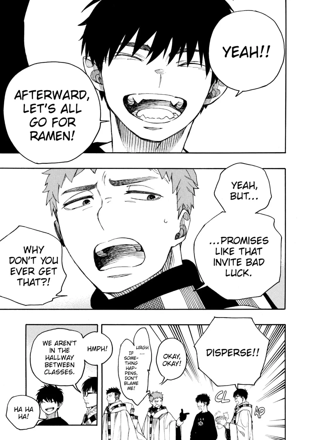 Read Blue Exorcist chapter 145 image 56 on Lezhin
