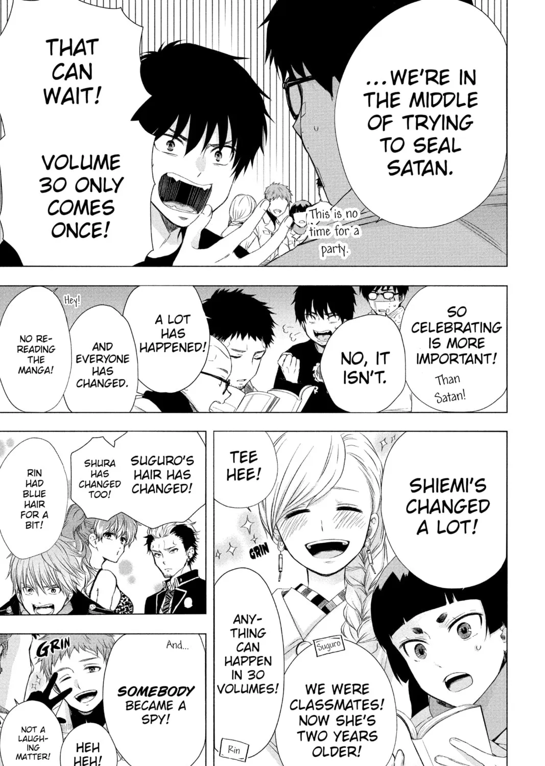 Read Blue Exorcist chapter 145 image 74 on Lezhin