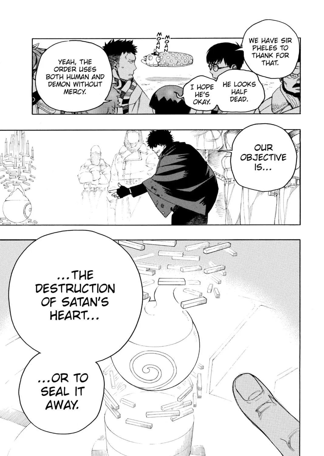 Read Blue Exorcist chapter 145 image 8 on Lezhin
