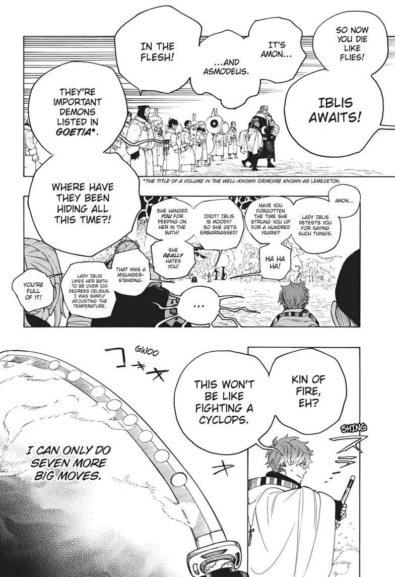 Read Blue Exorcist chapter 146 image 15 on Lezhin