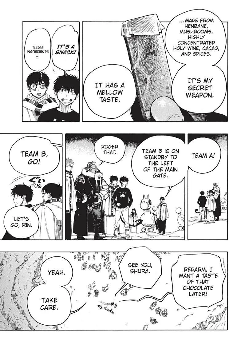 Read Blue Exorcist chapter 146 image 6 on Lezhin