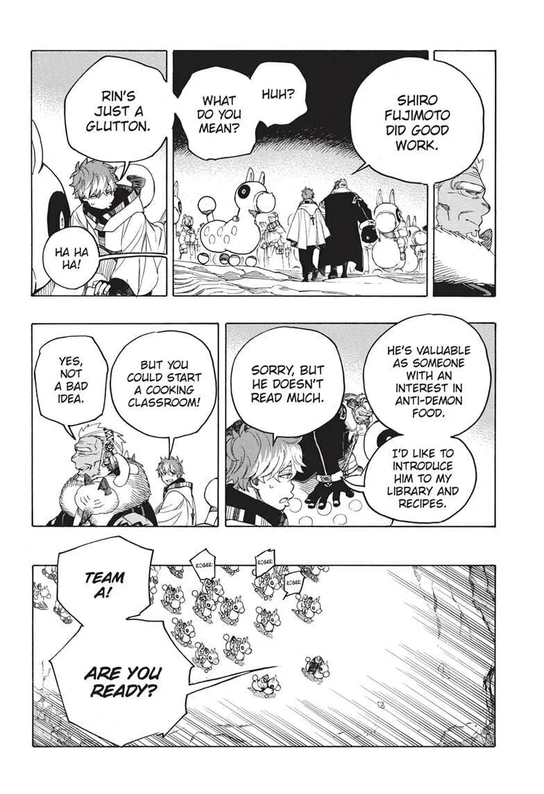 Read Blue Exorcist chapter 146 image 7 on Lezhin
