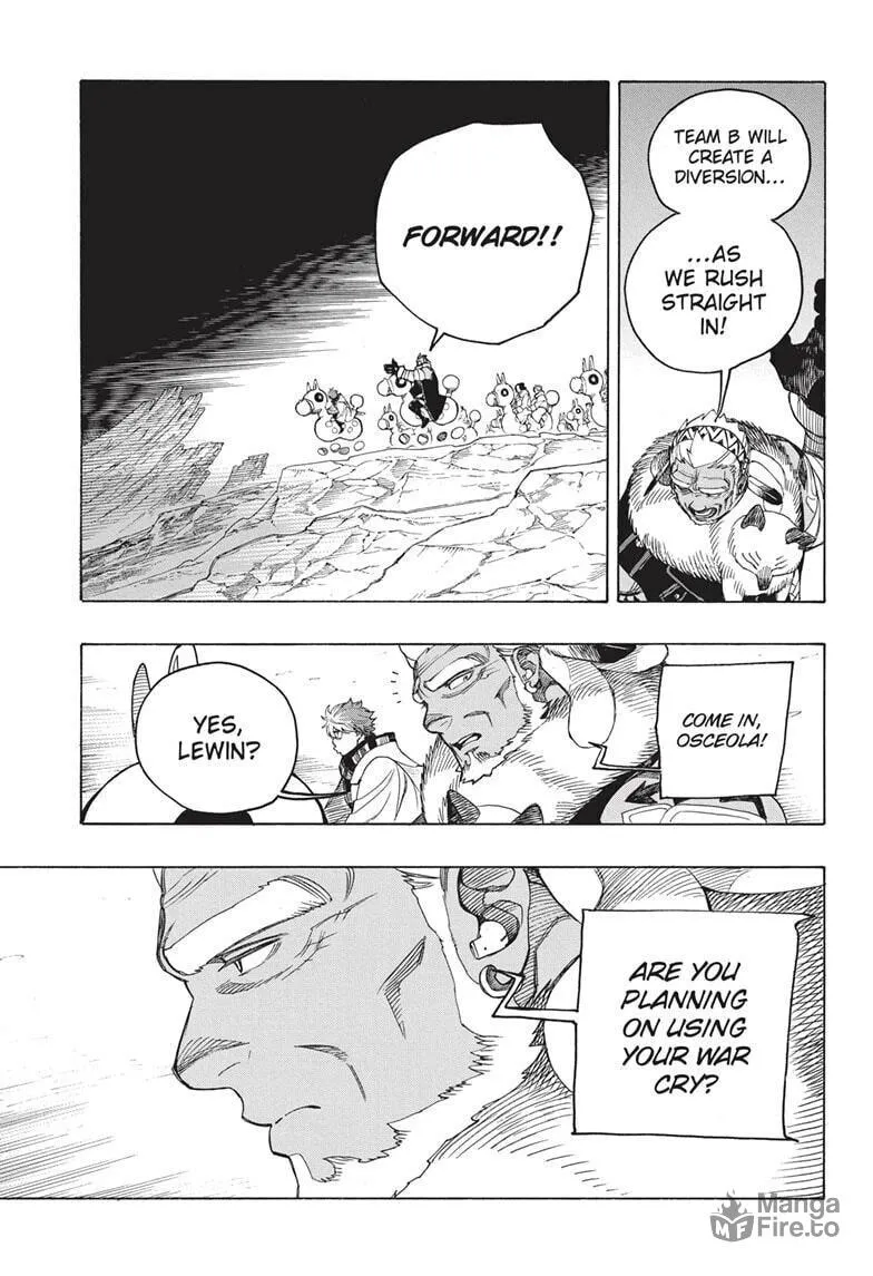 Read Blue Exorcist chapter 146 image 8 on Lezhin