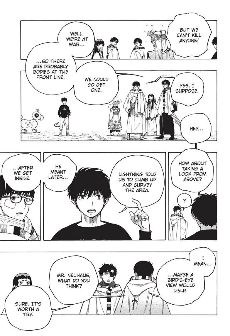 Read Blue Exorcist chapter 147 image 13 on Lezhin