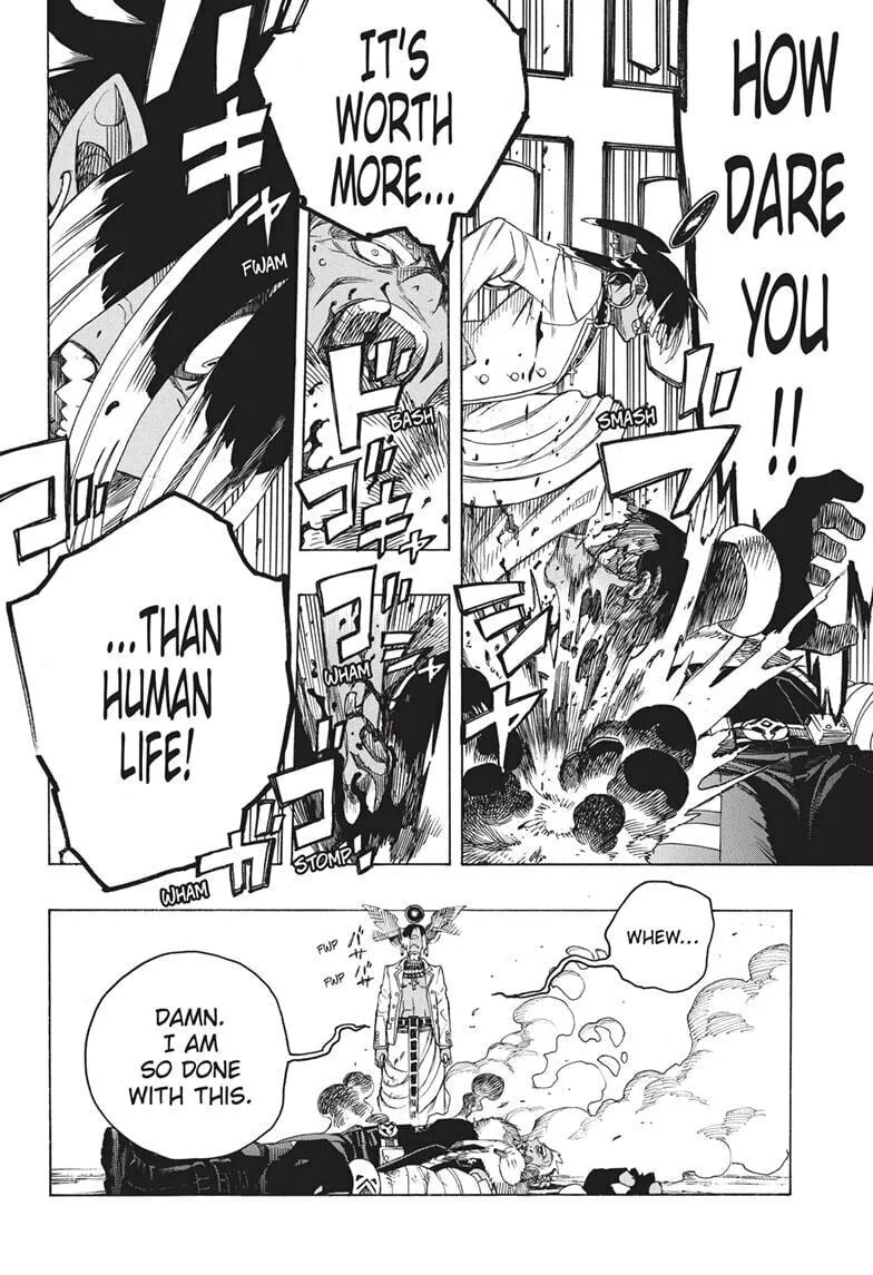 Read Blue Exorcist chapter 147 image 18 on Lezhin