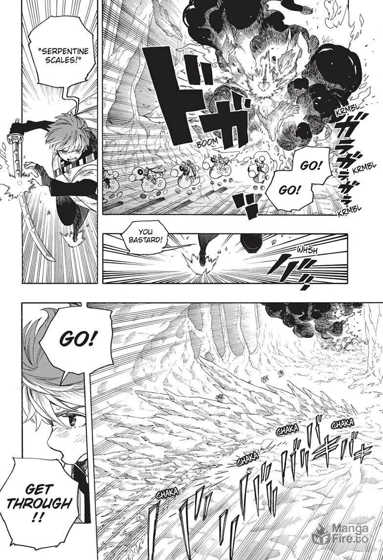Read Blue Exorcist chapter 147 image 32 on Lezhin