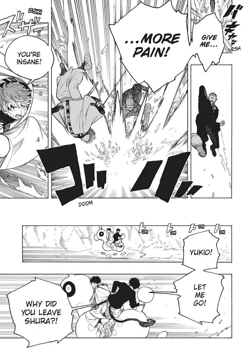 Read Blue Exorcist chapter 147 image 7 on Lezhin