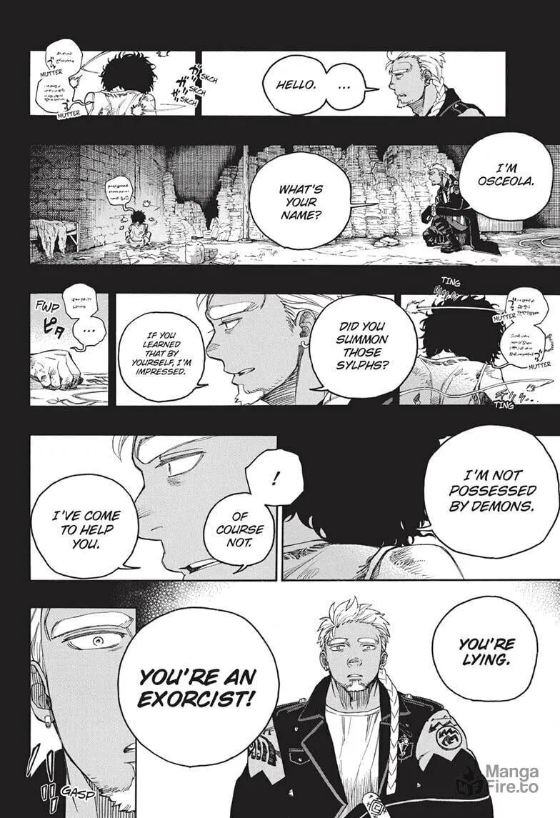 Read Blue Exorcist chapter 148 image 9 on Lezhin