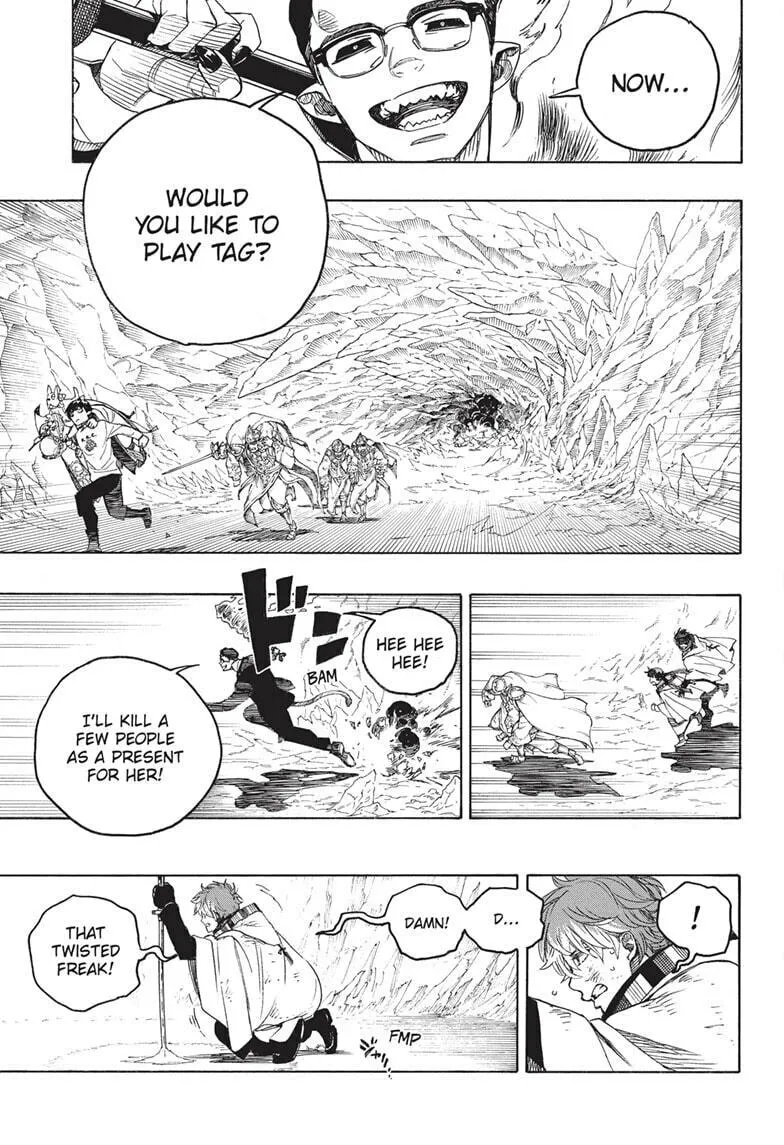 Read Blue Exorcist chapter 149 image 6 on Lezhin