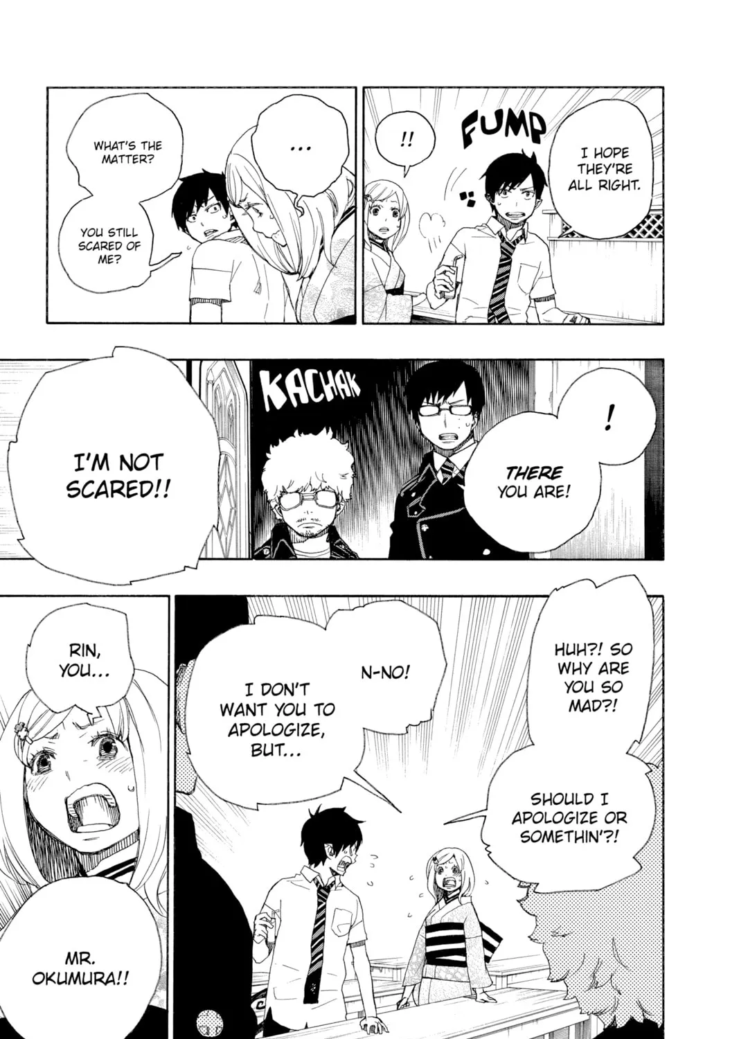 Read Blue Exorcist chapter 15 image 12 on Lezhin