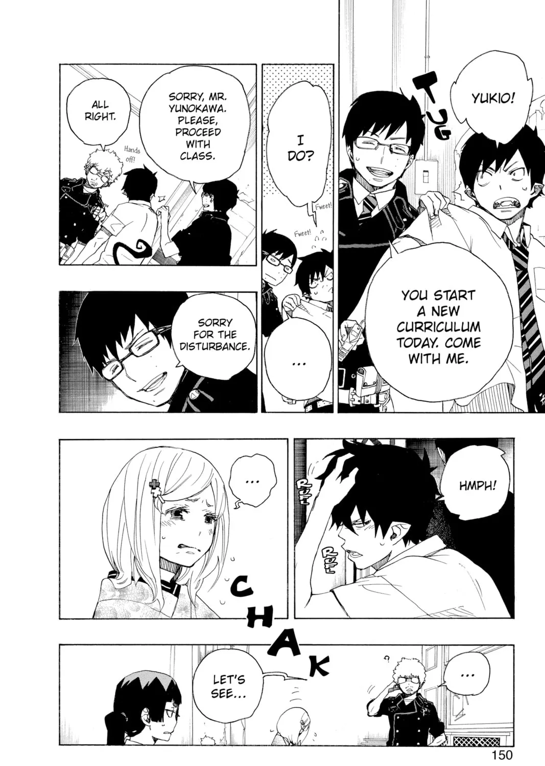 Read Blue Exorcist chapter 15 image 14 on Lezhin