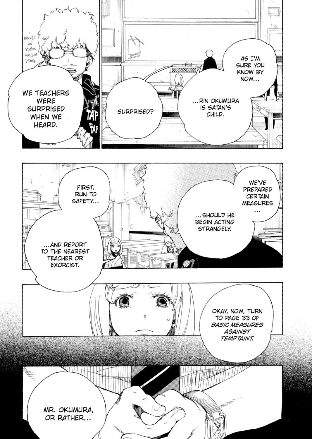 Read Blue Exorcist chapter 15 image 16 on Lezhin