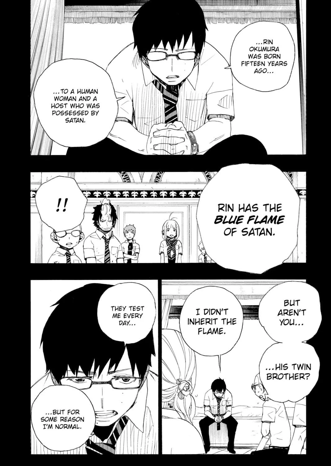 Read Blue Exorcist chapter 15 image 18 on Lezhin