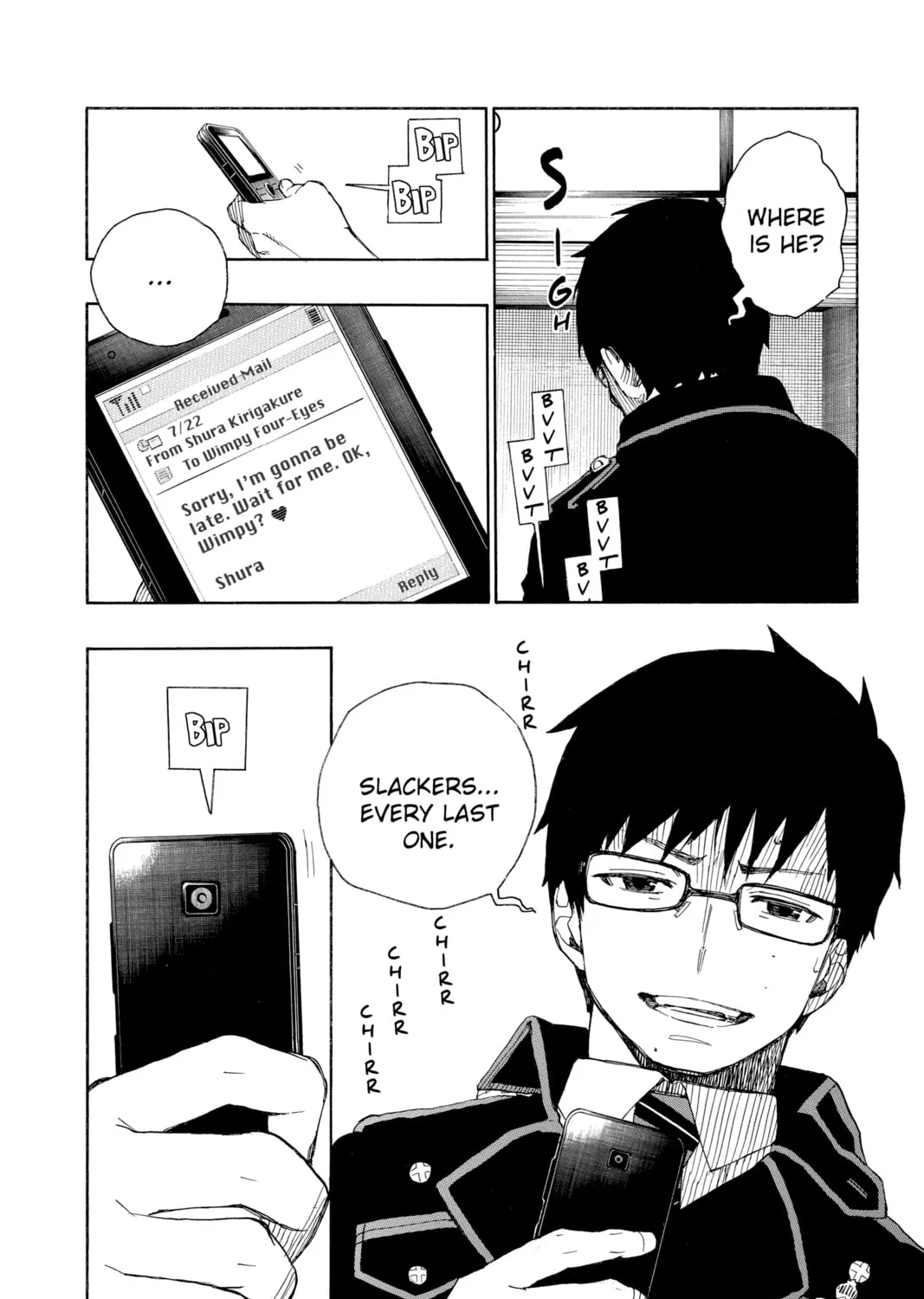Read Blue Exorcist chapter 15 image 2 on Lezhin