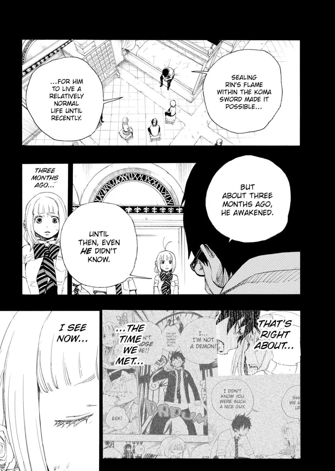 Read Blue Exorcist chapter 15 image 20 on Lezhin