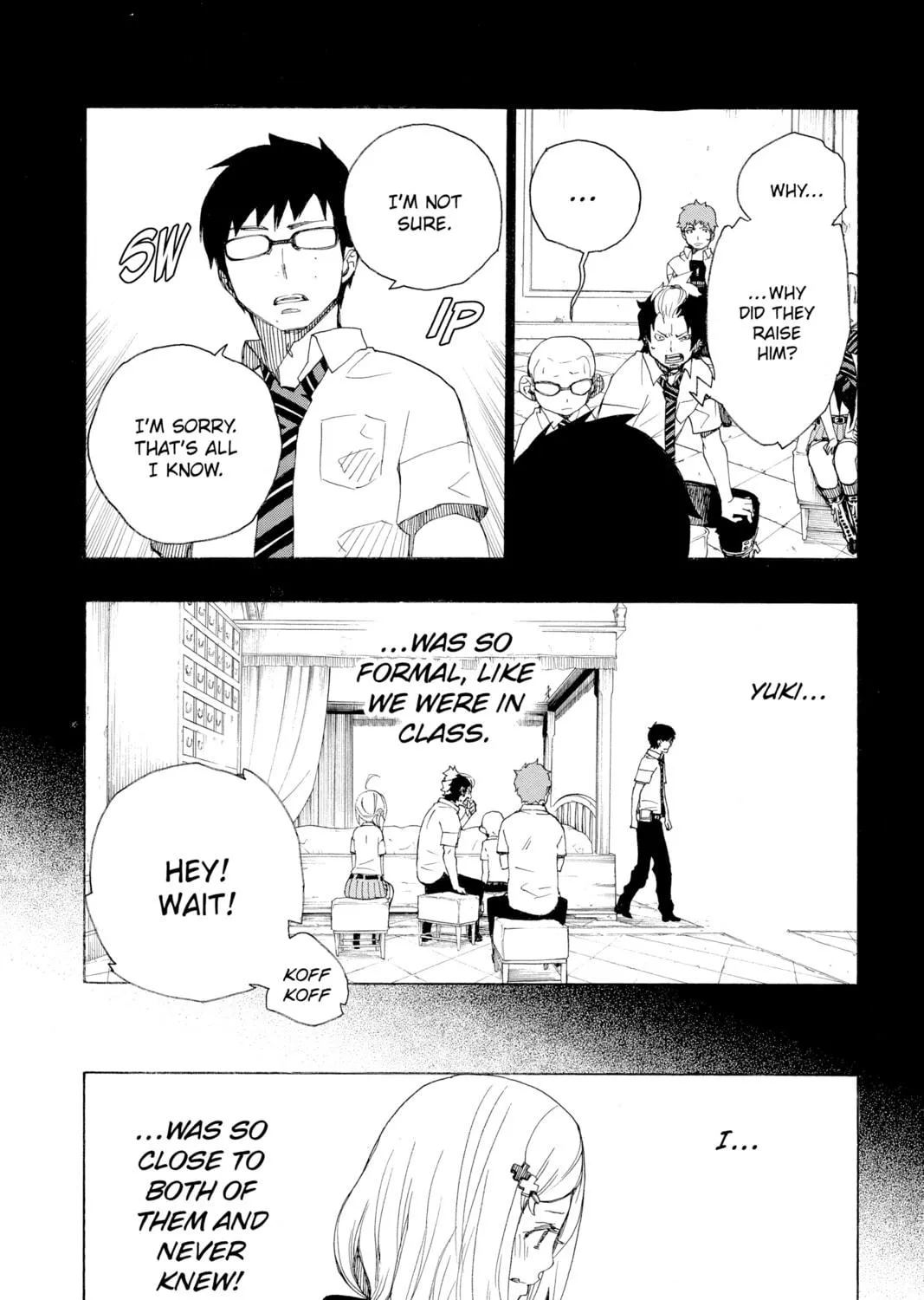 Read Blue Exorcist chapter 15 image 22 on Lezhin