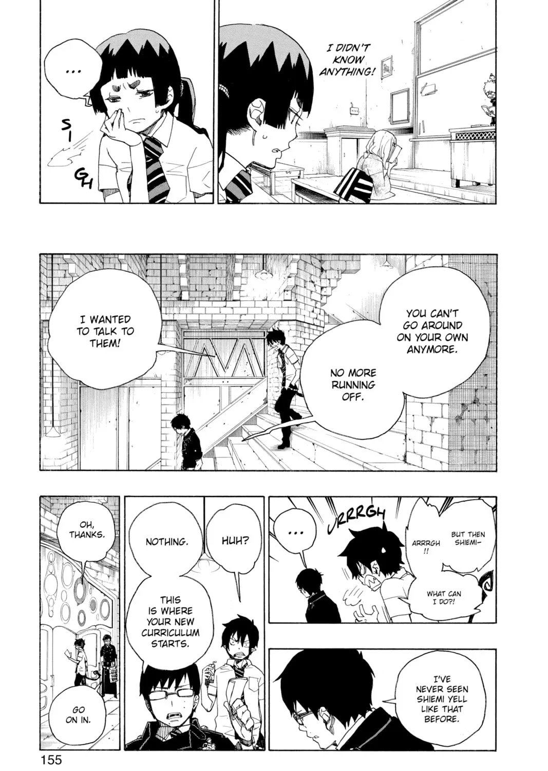 Read Blue Exorcist chapter 15 image 24 on Lezhin