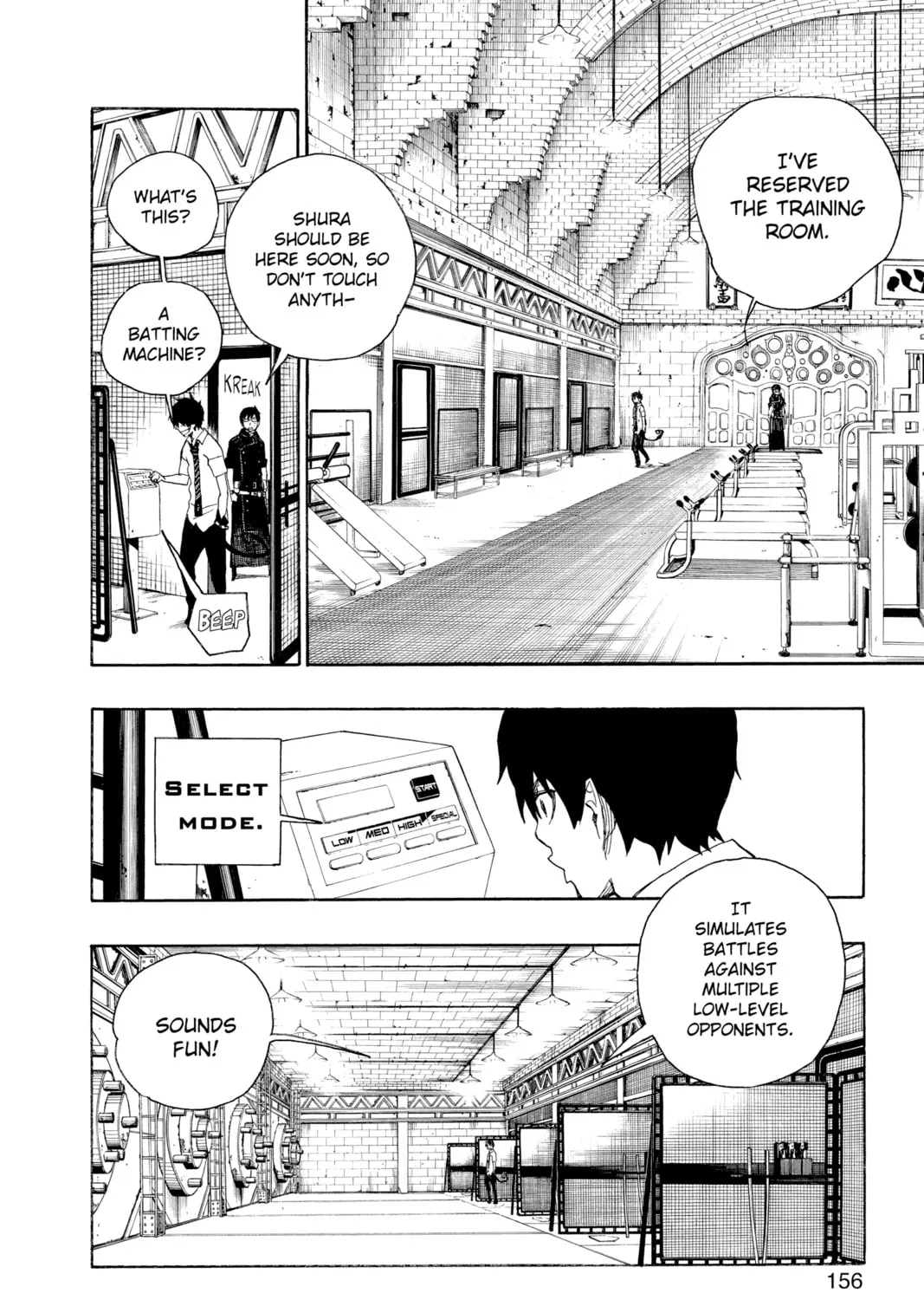 Read Blue Exorcist chapter 15 image 26 on Lezhin