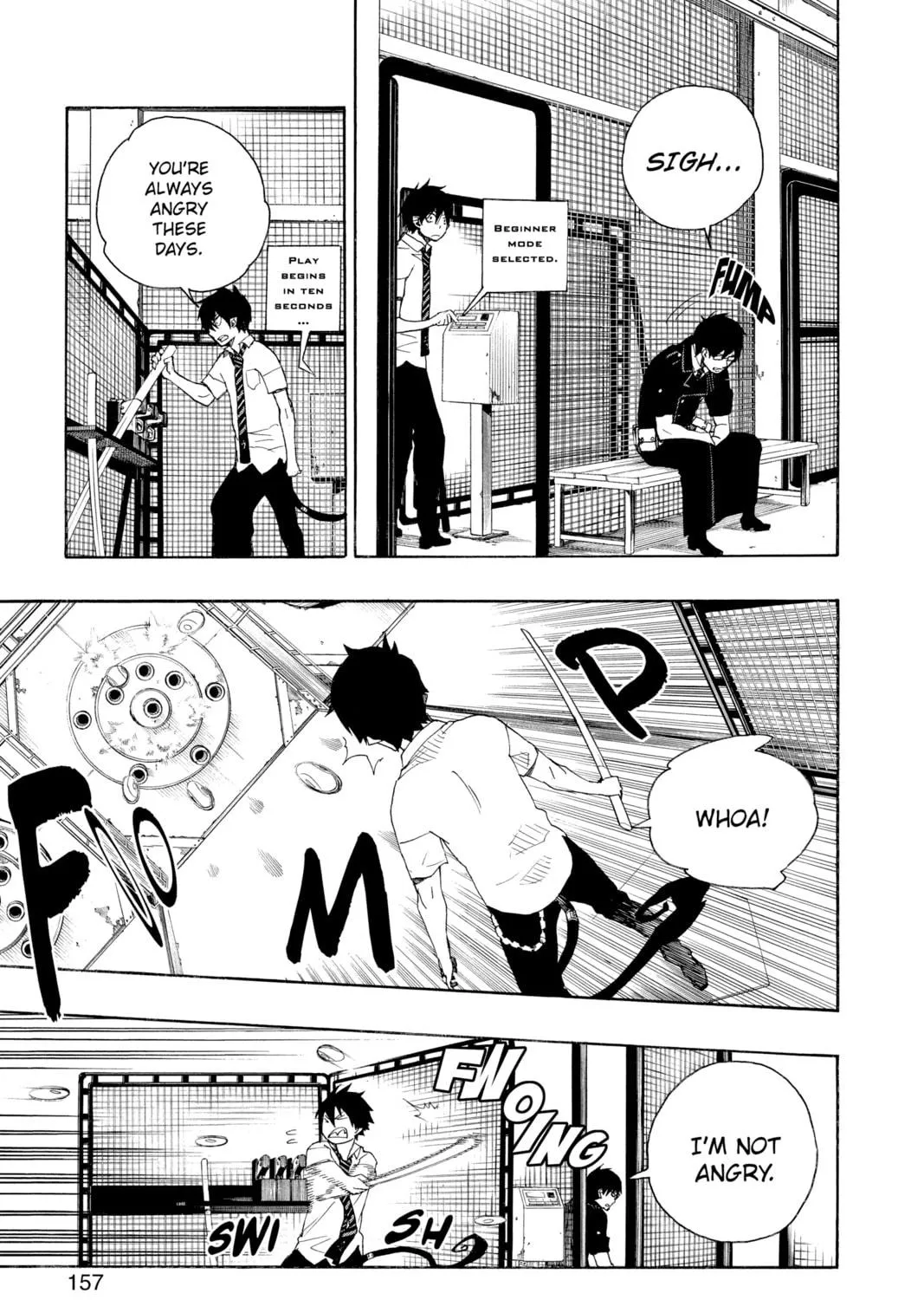 Read Blue Exorcist chapter 15 image 28 on Lezhin