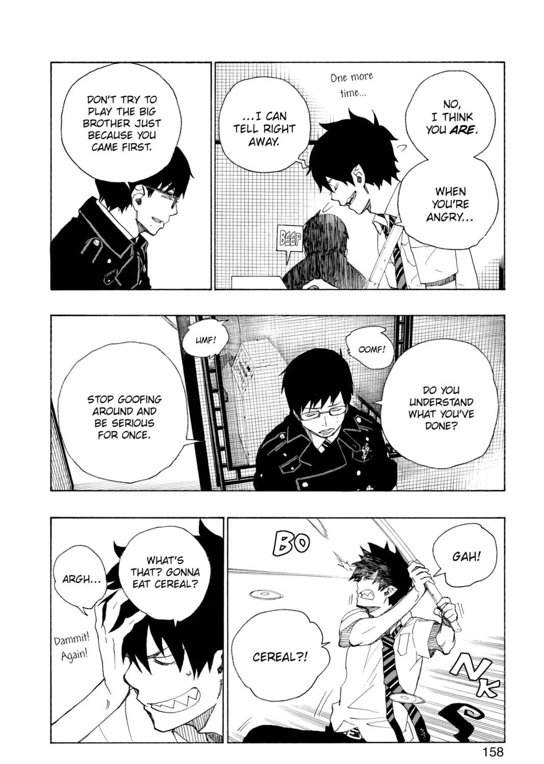 Read Blue Exorcist chapter 15 image 30 on Lezhin