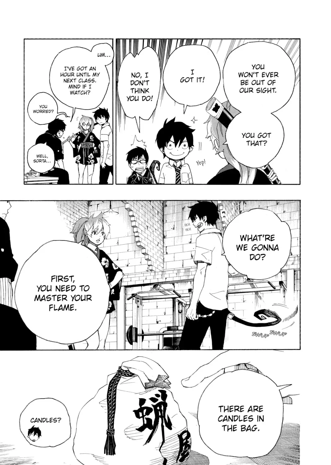 Read Blue Exorcist chapter 15 image 36 on Lezhin