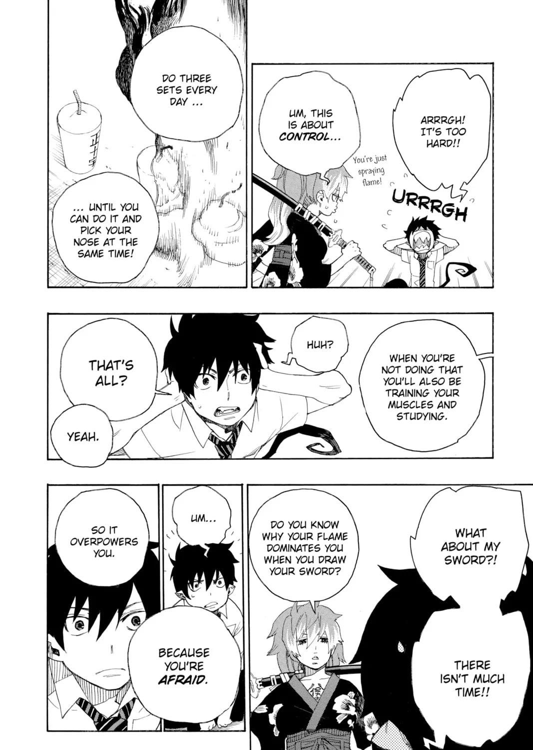 Read Blue Exorcist chapter 15 image 42 on Lezhin