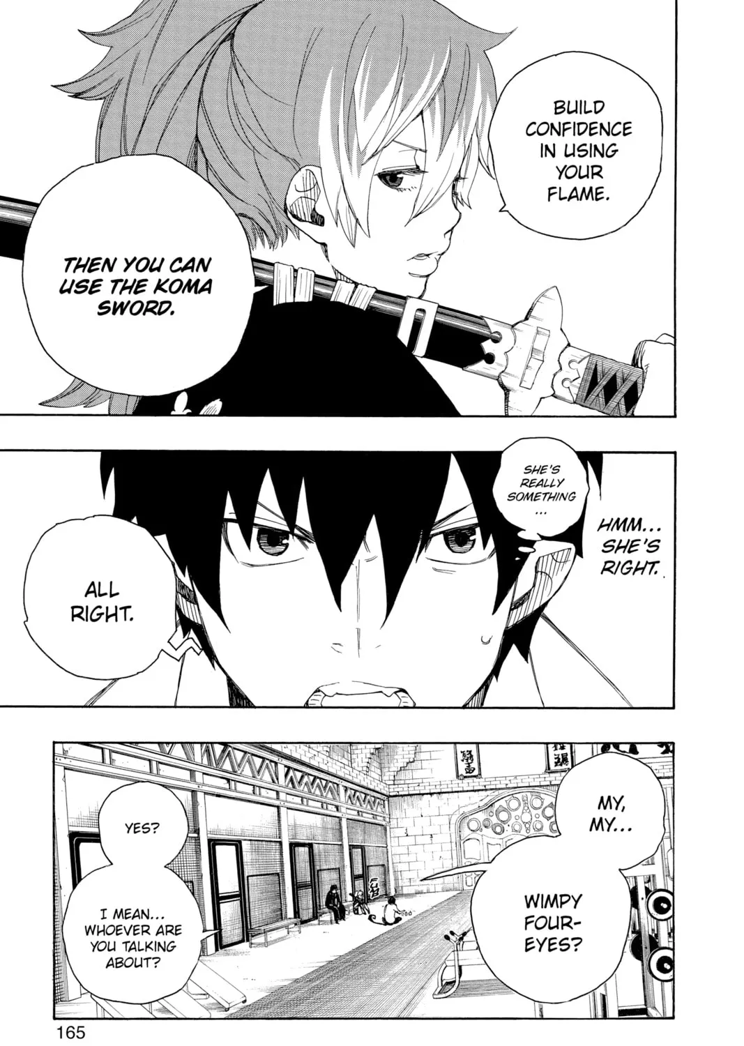 Read Blue Exorcist chapter 15 image 44 on Lezhin