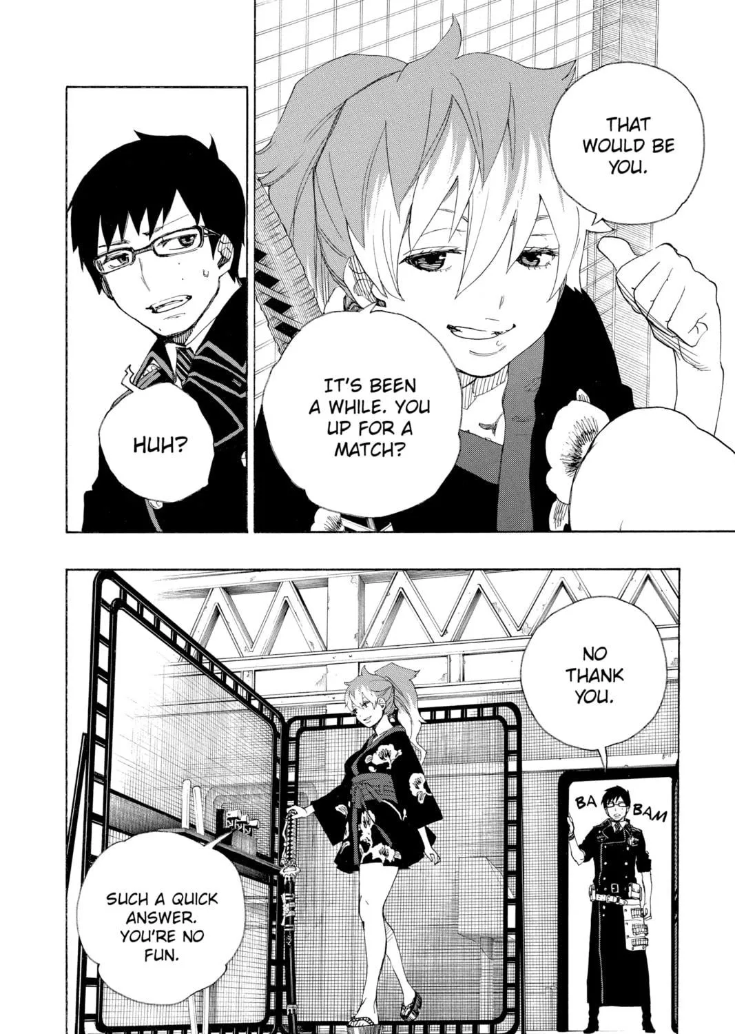 Read Blue Exorcist chapter 15 image 46 on Lezhin