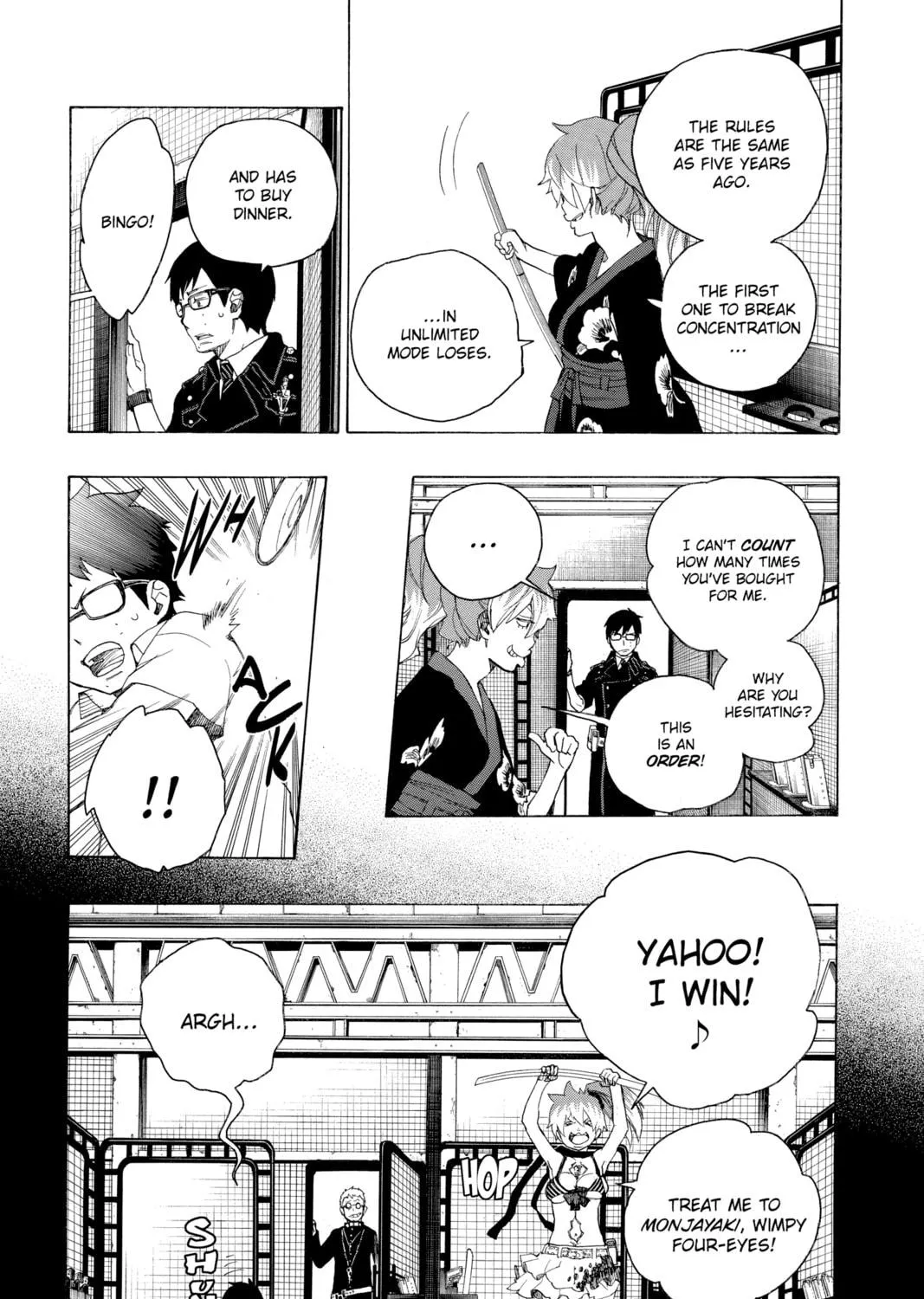 Read Blue Exorcist chapter 15 image 48 on Lezhin