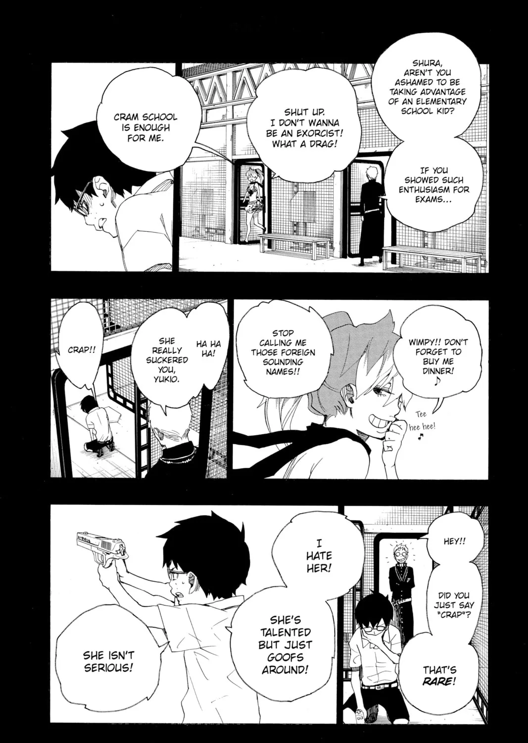 Read Blue Exorcist chapter 15 image 50 on Lezhin