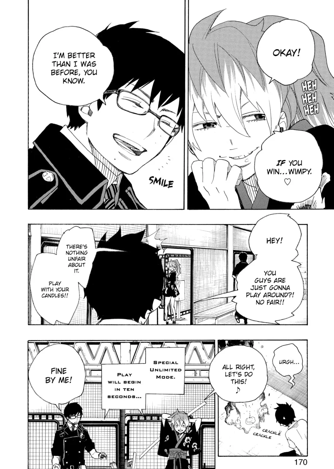 Read Blue Exorcist chapter 15 image 54 on Lezhin