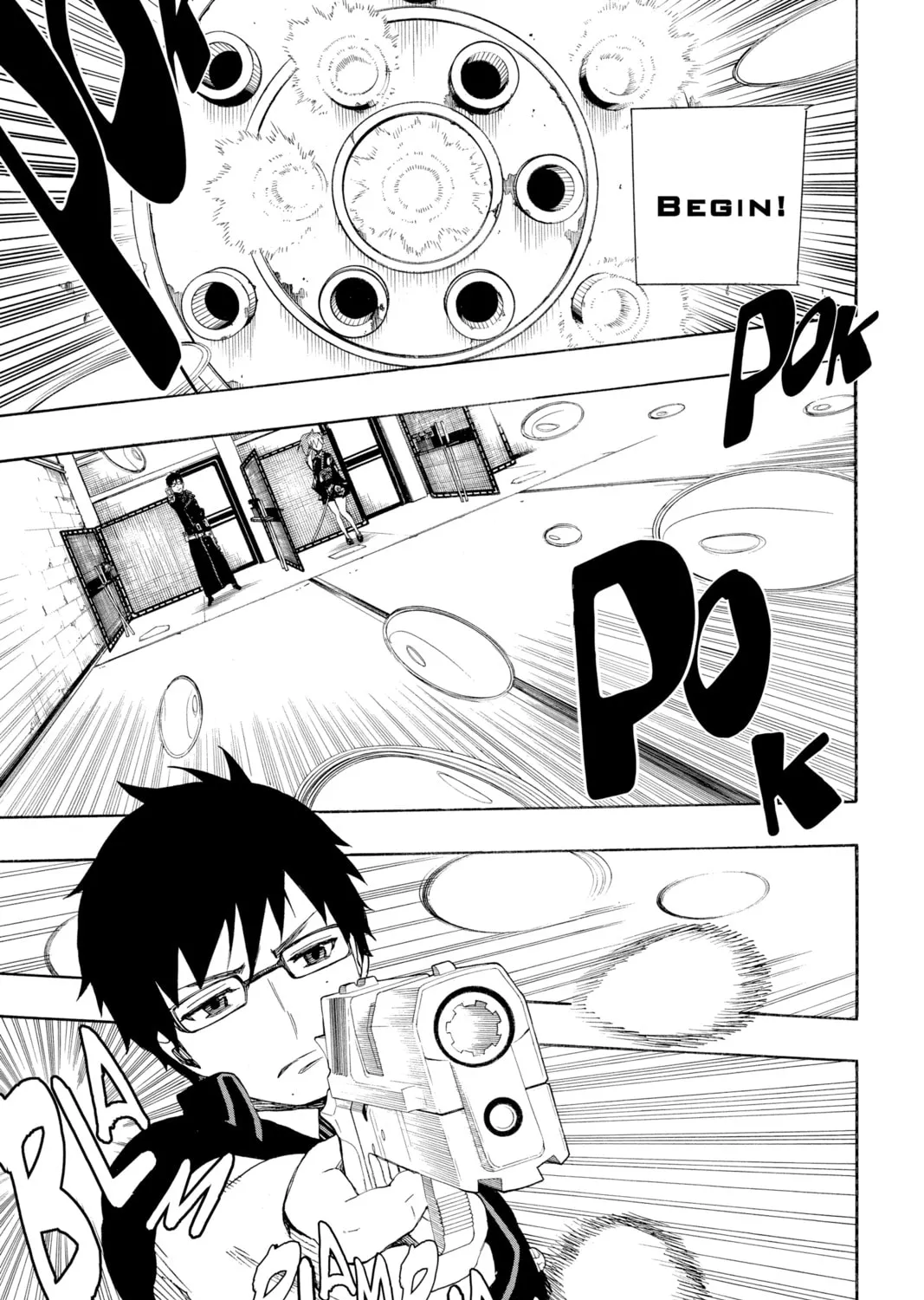 Read Blue Exorcist chapter 15 image 56 on Lezhin