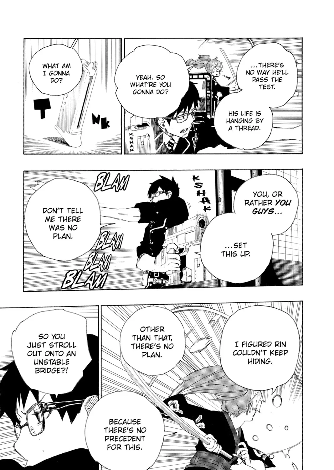 Read Blue Exorcist chapter 15 image 60 on Lezhin