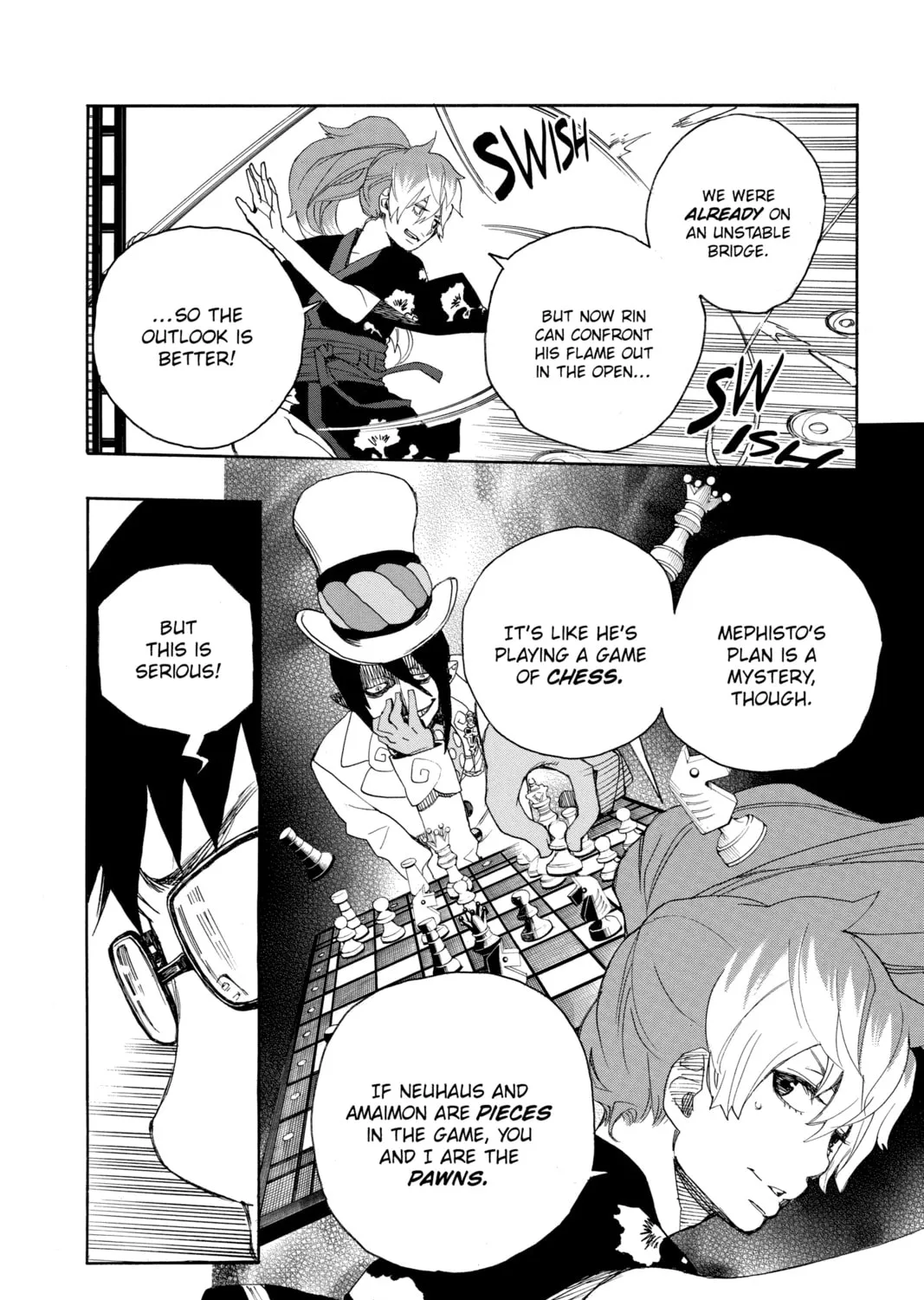 Read Blue Exorcist chapter 15 image 62 on Lezhin